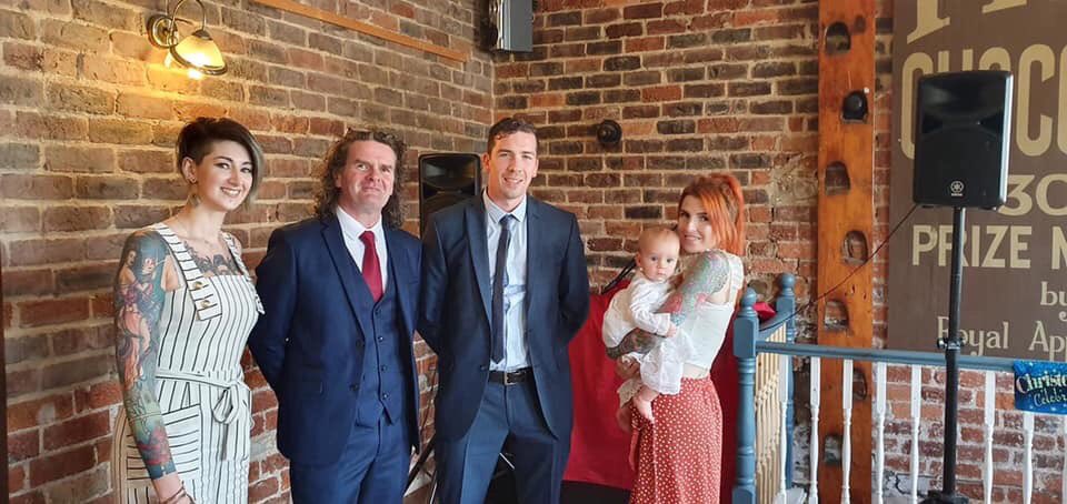 Godfather to the future champ... it is now my duty to ensure you win more than your dad 😂