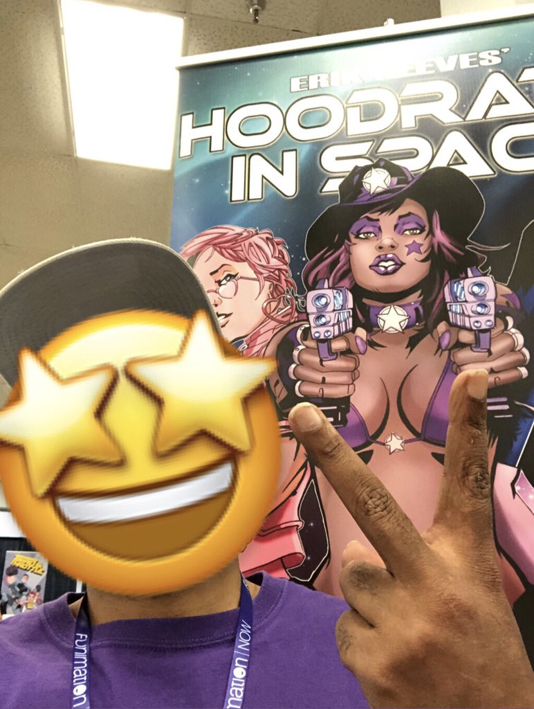 ErikReevesart's tweet photo. Still Going! Day Two #Dallascomicshow Fantasy Festival! #Comics #makecomics #comicbook #comicart #promotecomics #supportcomics #patreon #DCS #DCS2019 #DCSFF #DCSFF2019 #erikreevesart #hoodratzinspace ⭐️⭐️⭐️⭐️⭐️ https://t.co/4VFx5fib6P