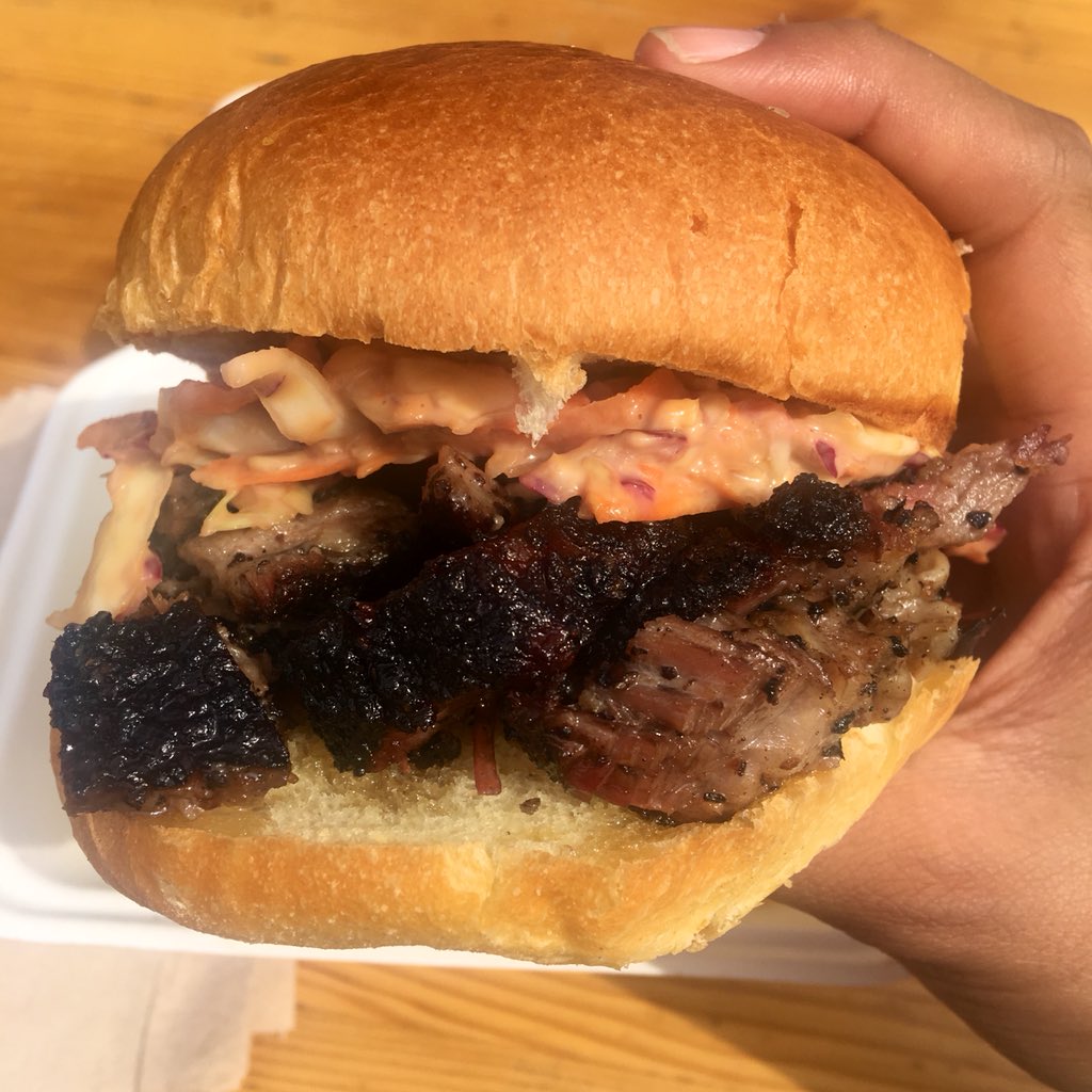🍔 An afternoon well spent at <a href="/ghbc_taproom/">GHBC's Taproom</a> munching on Barbacoa’s Brisket Burger