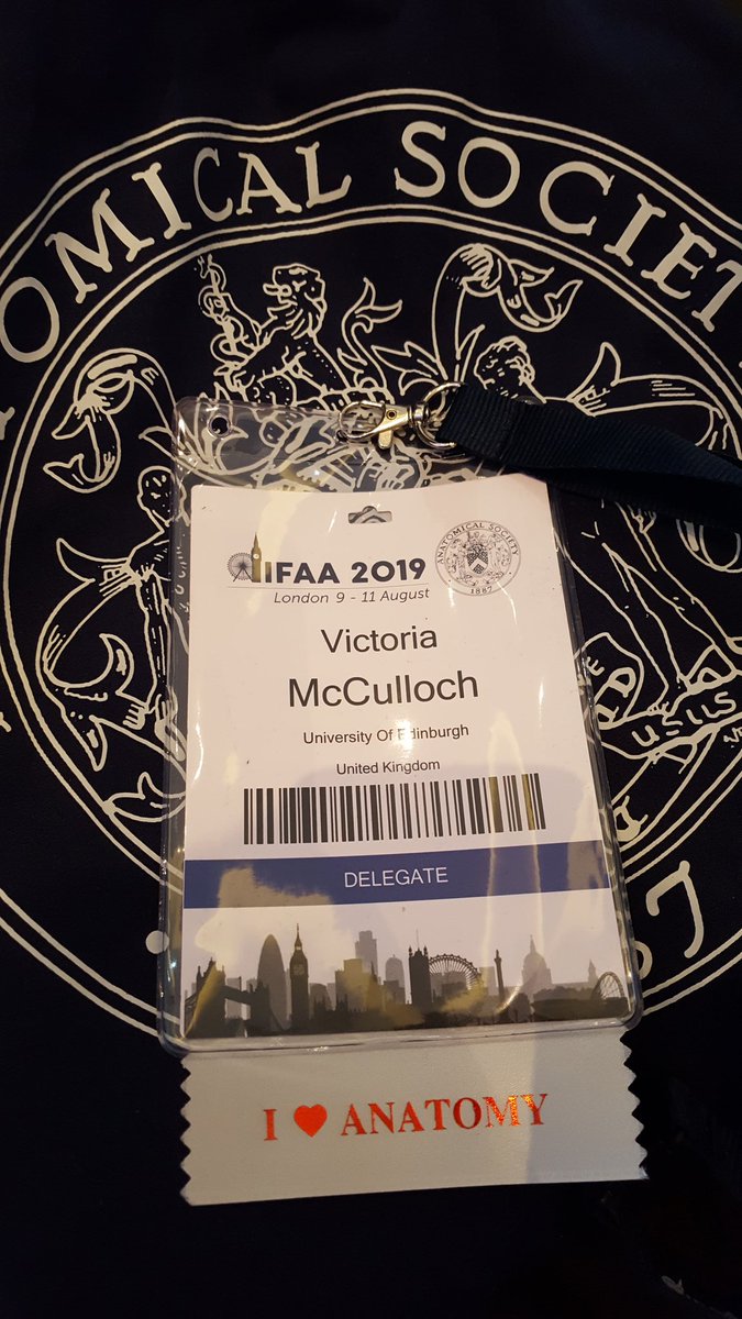 VM_Illustration's tweet photo. Thank you @IFAA2019 for an inspiring &amp; thought provoking few days with many inspiring individuals. The I ❤ Anatomy was an essential &amp; fantastic freebie from @AnatomyOrg - thanks! 😊
@anat_soc #IFAA2019 #anatomyeducation #humananatomy https://t.co/59igrawT7t