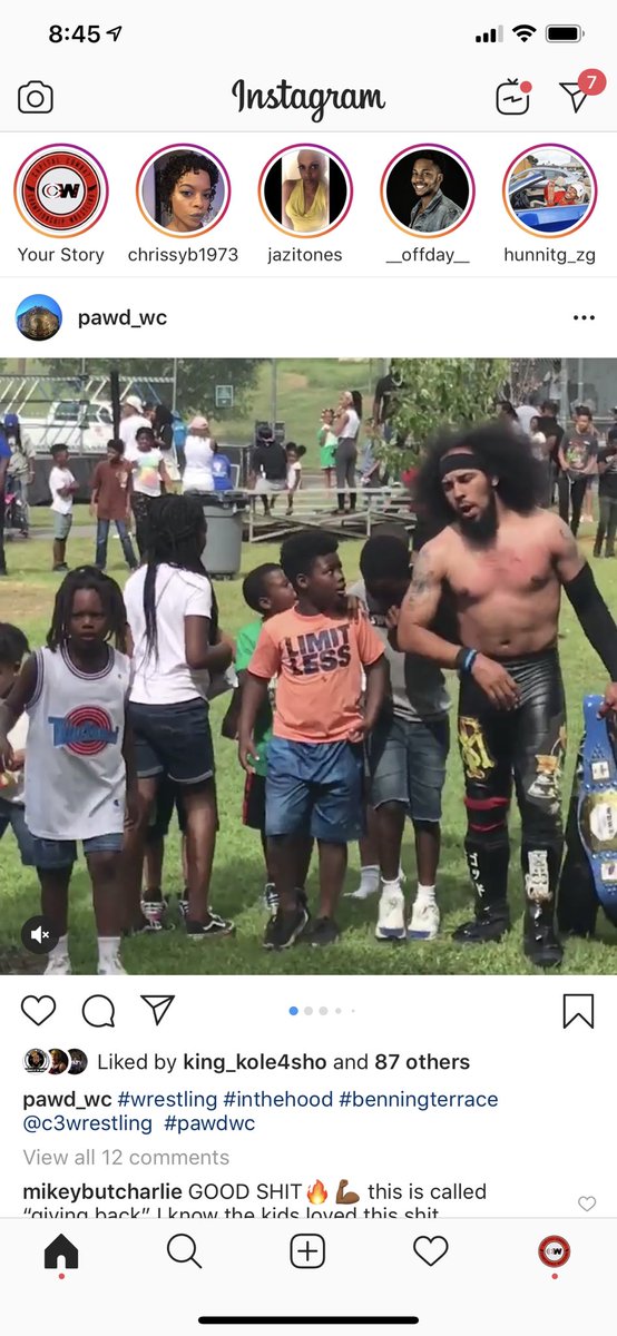 C3WLive's tweet photo. We were told just the night before there was a shooting in the neighborhood and they weren’t certain if the community would be at peace. If not for only a few hours....these picture shows what #wrestling does.....only #Love! #c3wpromotions #benningterrace #dc #se #love https://t.co/Xng2X7C0yc