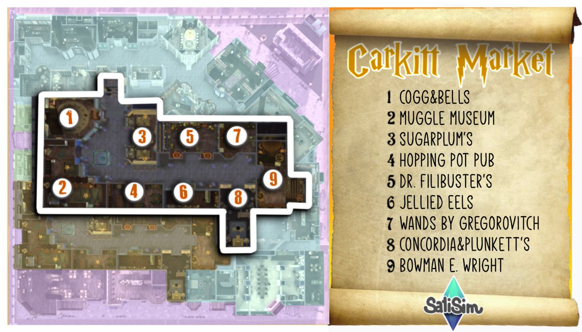 Sati on Twitter "Diagon Alley, Knockturn Alley, Carkitt Market and The Charing Cross Roads with