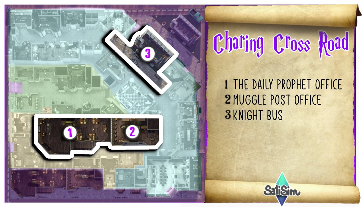 Sati on Twitter "Diagon Alley, Knockturn Alley, Carkitt Market and The Charing Cross Roads with