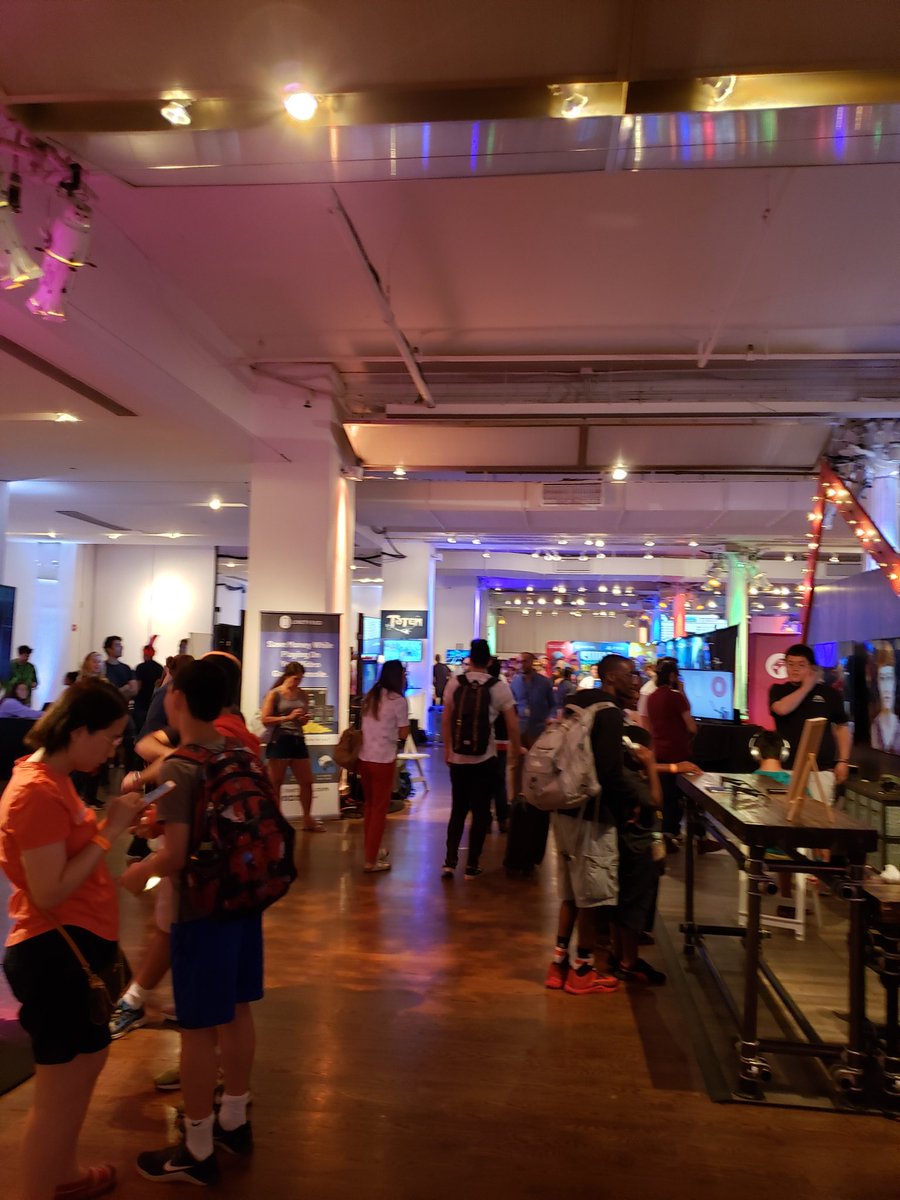 XenoGamezTV's tweet photo. @Playcrafting event. Check out a couple of games. Meet with @nycgaymers who's doing a fantastic job for a cause. And even met old college mate. This is awesome!! #EmberGN #WeAreHive #playnyc https://t.co/mqSqaSVTVT