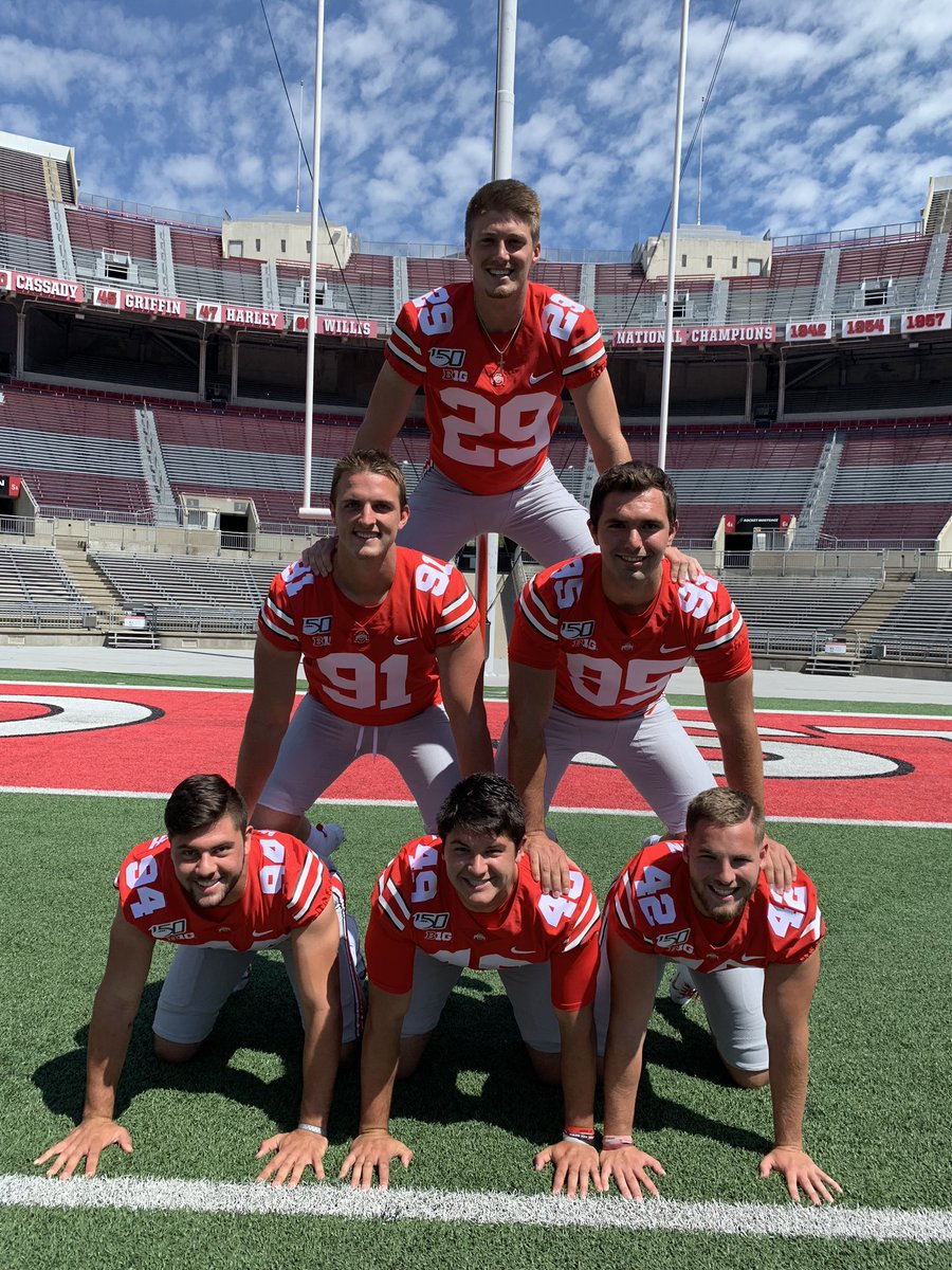 LiamMcCullough2's tweet photo. Ohio State Specialists 2K19 https://t.co/TU5rBvGadK