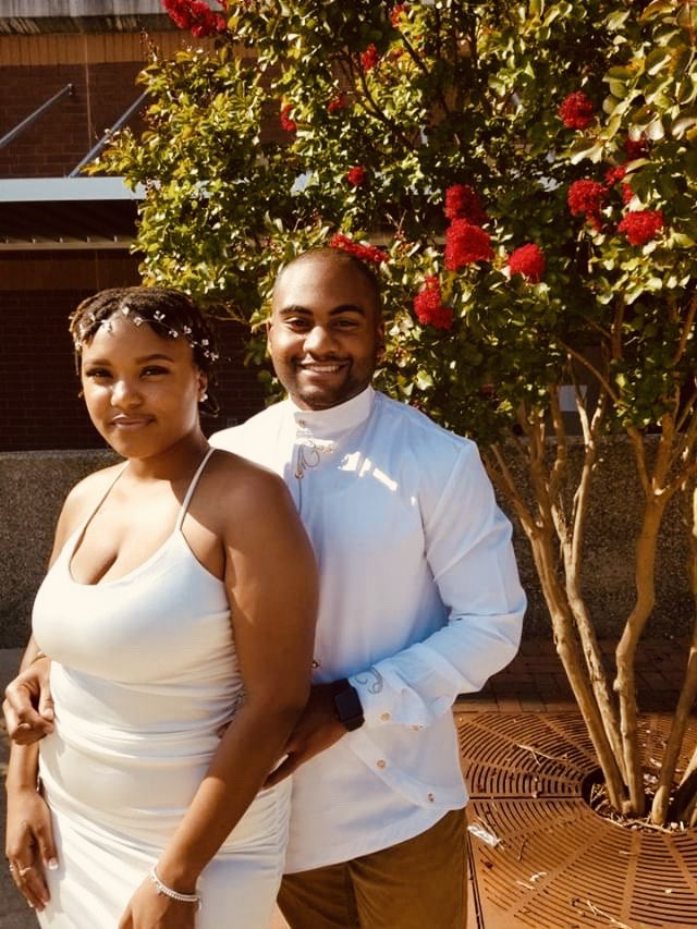 NettaDominique's tweet photo. People fear what they don’t understand, and God said be fearless 
10 Aug 2019 : Married at 20. 
•
#MeetTheJohnsons #youngblackandmarried #WemetatNCAT https://t.co/zd5IB7Ep9y