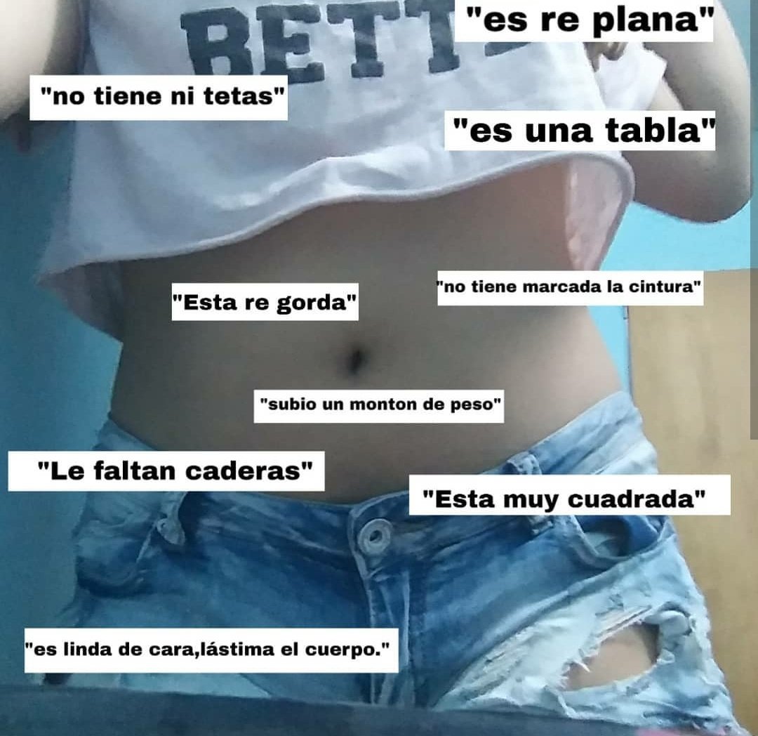 Letritas16's tweet photo. Que wea? Todas las mujeres son perfectas🥳 https://t.co/UTa84Hgg2b
