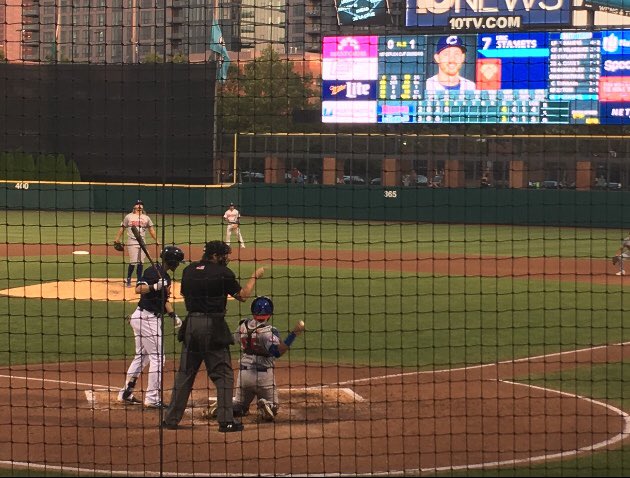 Got to see my man <a href="/EZdoezit8/">Eric Stamets</a> in action last night! <a href="/BoDomeCBUS/">Bo Jackson Dome</a> @BoJBaseball