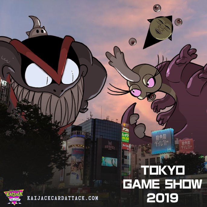 ArcaneCircus's tweet photo. Kaijack: Card Attack will be at @tokyo_game_show as part of the Holland Pavillion!
If you would like to meet with Arcane Circus, please get in touch: info@arcanecircus.com
#kaiju #gamedev #japan #tokyo #tgs2019 #dutchgames #hollandpavillion https://t.co/AZxA3NHpC5