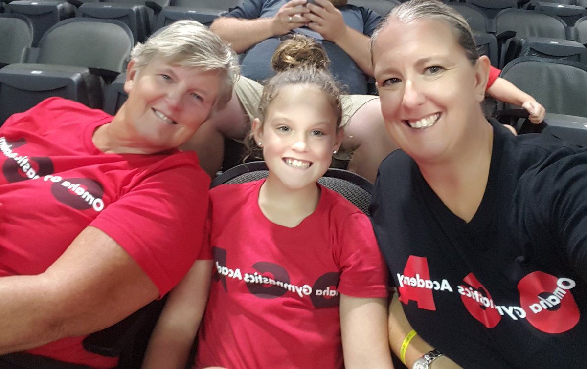 ckerickson's tweet photo. Excited to be here in person!#USGymChamps
#OGAstrong https://t.co/ceCYV188Yb