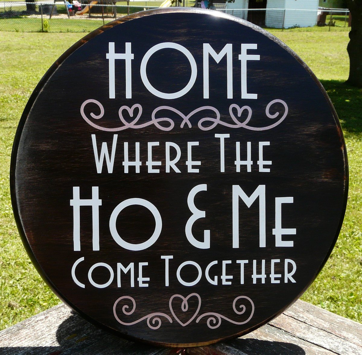 barefootncrazyb's tweet photo. Excited to share the latest addition to my #etsy shop: Home - Where The Ho &amp; Me Come Together  https://t.co/IsMKsHnCXI #HoAndMe #Home #WallDecor #Housewarming #Wedding #Anniversary #WallArt #Humor #Funny #Love #Cricut https://t.co/Xc4O6msbbA