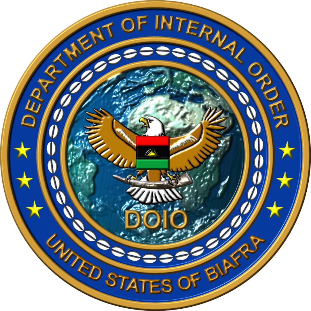 BSS_squad's tweet photo. ( AGU NA ECHE MBA BIAFRA ) BSS

Department of Internal Order is the one of the Department in BSS . BSS is the main Security body of the Biafra state the power hous with its three major organs, the BDF, BDoI and DoIO.) The bodies in (DoIO) is Biafra Police, Immigration and Custom https://t.co/99RW6kKx9f