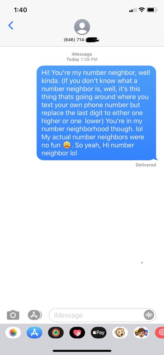 SmileORillMakeU's tweet image. So when I tried the #NumberNeighborChallenge my #numberneighbor was no fun 😩lol So I tried #numberneighborhood insead until I got someone with an iphone 🤣lets see how this goes lol