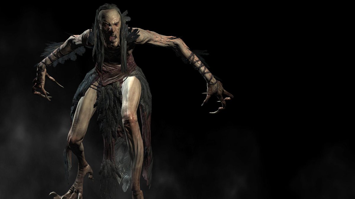didyouknowTES's tweet photo. The Reachmen are a group of (primarily Breton) tribes that inhabit southwestern Skyrim. The leaders of these tribes are the Hagravens, who have incredible nature magic and knowledge at their disposal. https://t.co/eVH9XdUTwN