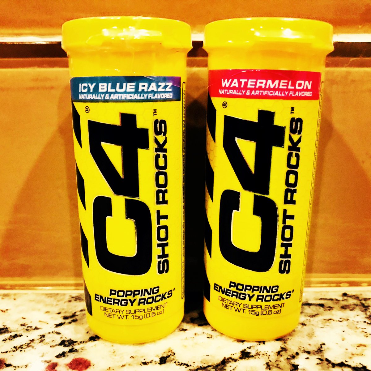 EnergyDrinkJosh's tweet photo. New #CellucorC4 #ShotRocks available in #IcyBlueRazz and #Watermelon. #Cellucor #C4ShotRocks #EnergyCandy #EnergyPopRocks #C4 #Energy #Shot #Rocks #Candy #PoppingEnergyRocks #Popping #EnergyRocks https://t.co/9PJCsPPZ6x