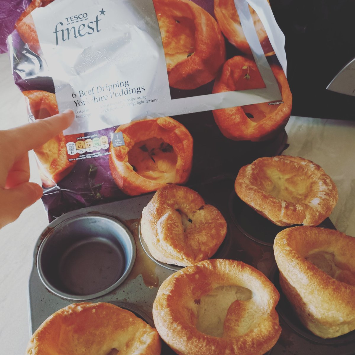 Tesco have done me over! 5 Yorkshires in a pack of 6?!and they are meant to be the finest!! What do you have to say about this? <a href="/Tesco/">Tesco</a>  🤔 #CrankiestTweetEver 😜