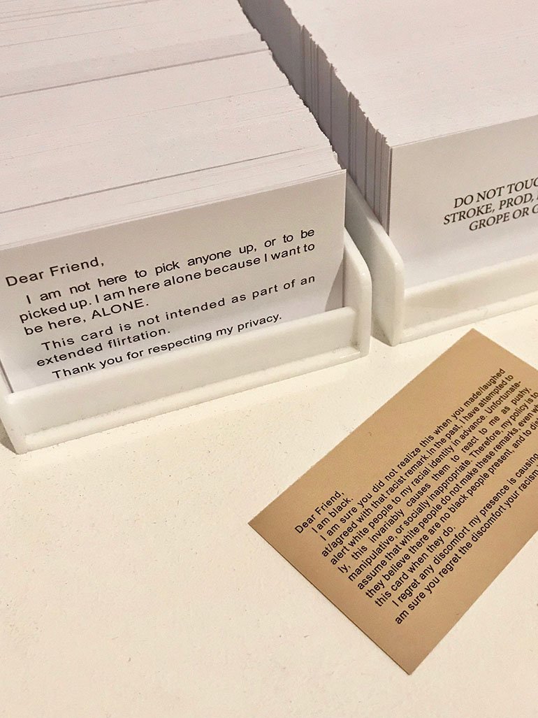 publicdelivery's tweet photo. Why do Adrian Piper's Calling Cards still matter? - https://t.co/iDr9k2HIaW https://t.co/4rZNAdRgR2