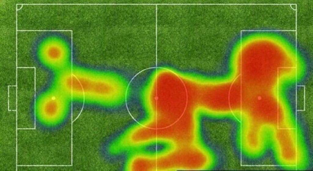 007Cardinal's tweet photo. Heat map of the match between Manchester United and Chelsea FC at Old Trafford.
Look what Wan Bissaka, Pogba, Maguire, Rashford, Martial and co did to Lampard boys 😂😂😂
#MUNCHE #mufc #MUFC #MUFCvsCFC #GGMU https://t.co/AlUNAzBxuY