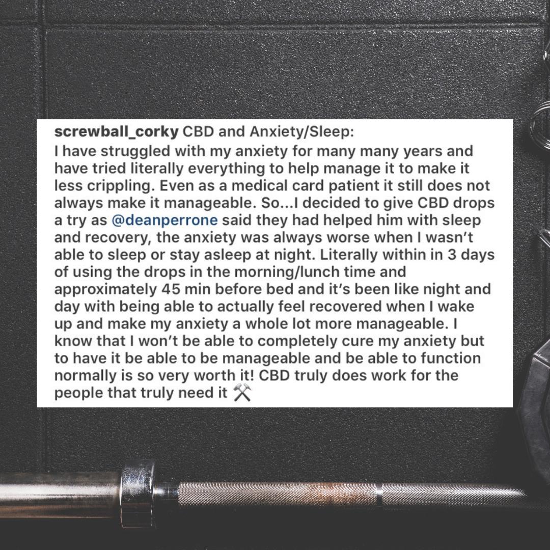 herbstrongco's tweet photo. CBD is changing lives! HUGE shoutout to @deanperrone for recommending our product to this customer. We love hearing stories like this 💚 Another reason why we do what we do 💪🏽 Click the link and change your life!! https://t.co/xr8oYUqi6m https://t.co/KCNh3tzd5O