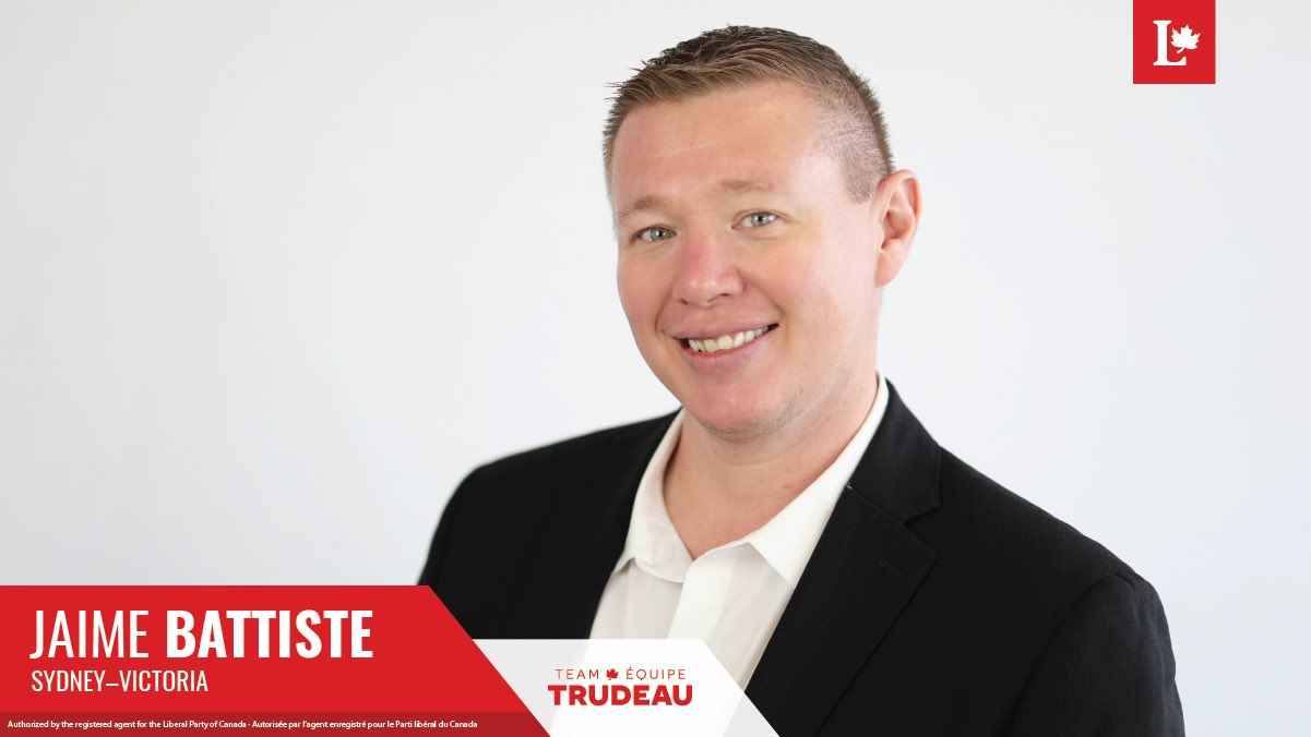 Liberal Party on Twitter "Join us in Jaime Battiste as our
