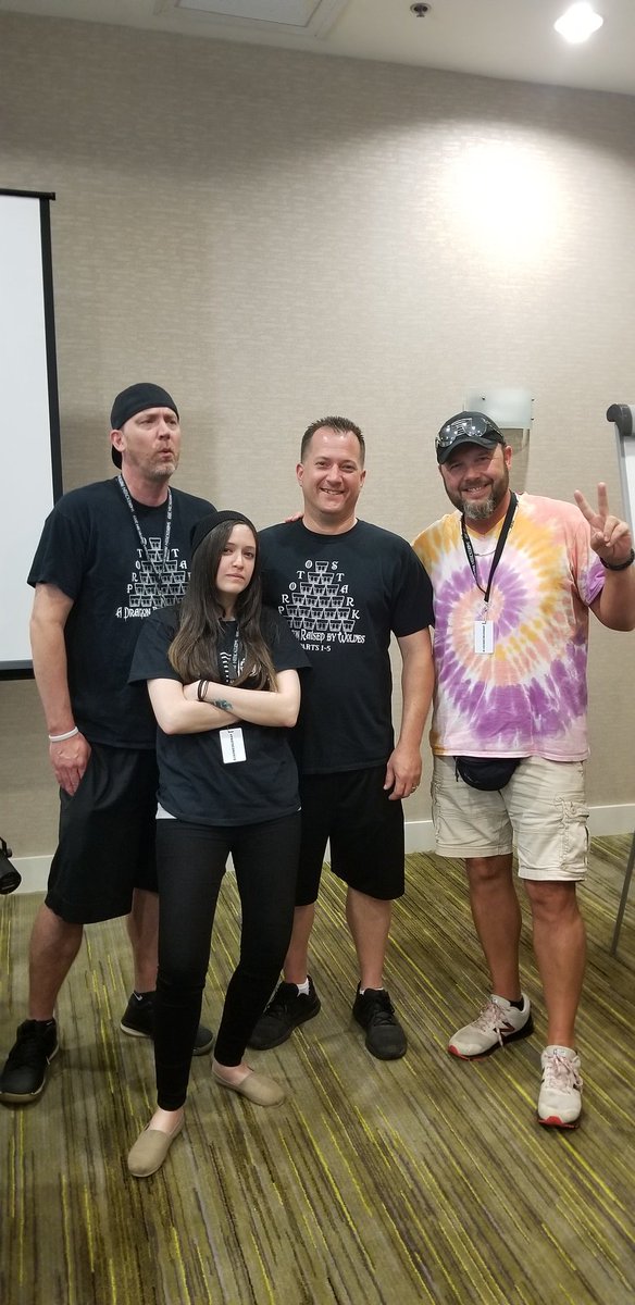 CaroleBDCDiva's tweet photo. See wha' ha' happnd wuz... they're all Doc Holliday's huckleberries now!
@SmokeScreenVids @DUSTsports @BecauseVal_
#ProtoCon2019 https://t.co/NdiBxYnJmj