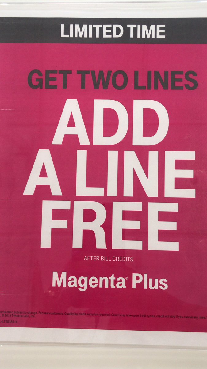 Sashatmobile9's tweet photo. Limited time get 2lines and the 3rd line free! Plus Netflix on us! Join team Magenta today. Come see us downtown, Pittsburgh at 100 fifth ave. @russ_paul16 @Farrell_TMobile @ABrown0227 @L_Salazar18 @netflix #tmobile #netflix #magenta #Pittsburgh #family https://t.co/3R4sNkyDJ4