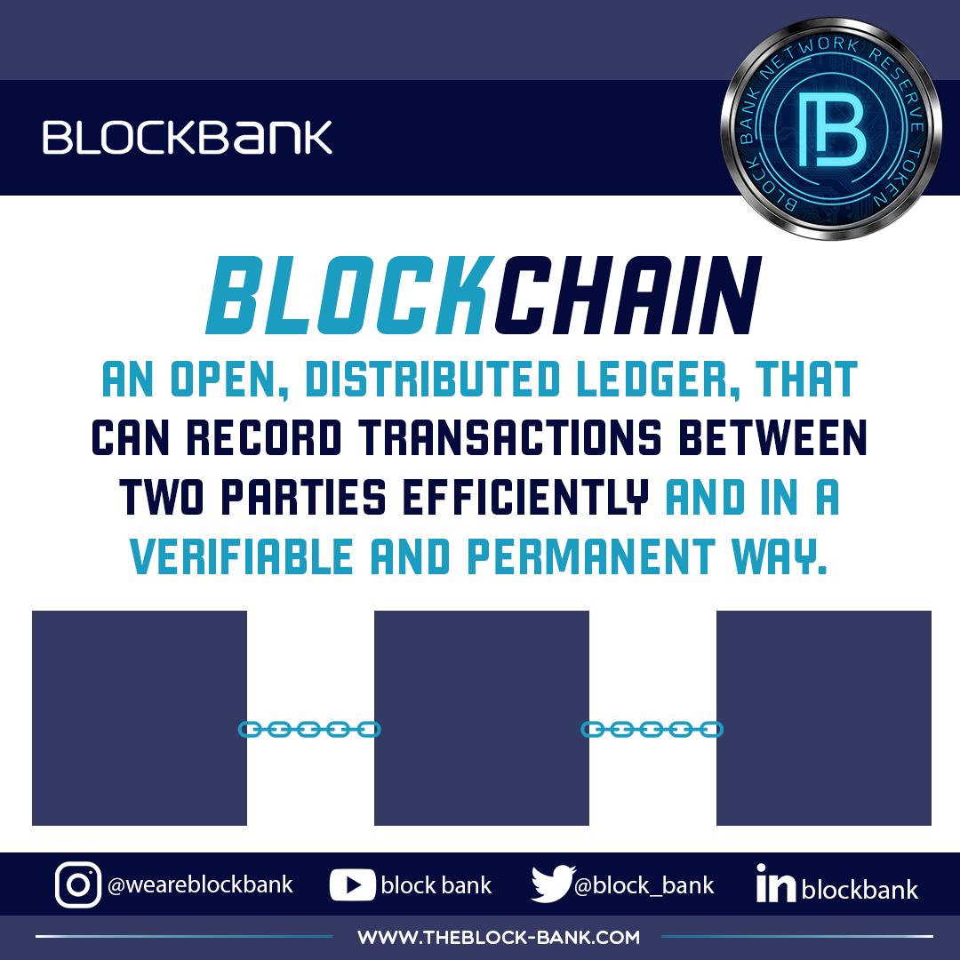 block_bank's tweet photo. What Is A Blockchain?
#blockchain #smartcontract #cryptocurrency https://t.co/bgJ1Q7Rake