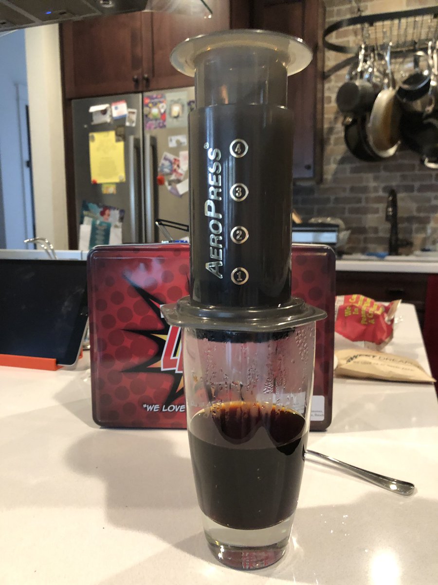 HuieLin's tweet photo. Enjoying a delicious glass of iced @AeroPressHQ #AmayaCoffee with my beautiful wife & some much needed quality time post-#CVBootCamp19 before heading in to see #ACHD patients... #CHDCare4Life https://t.co/9I7bogsf61