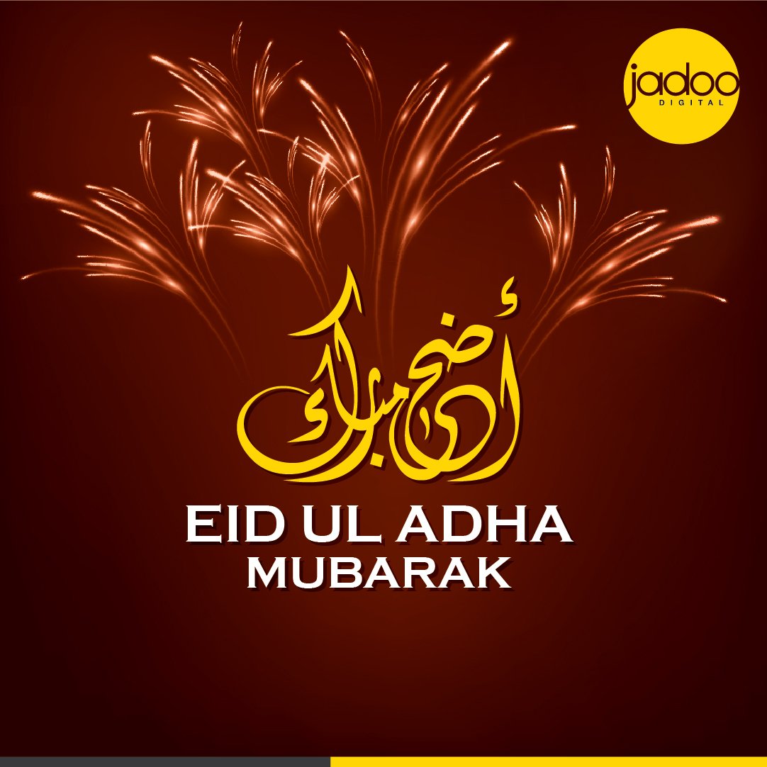 JadooDigital's tweet photo. Eid-Ul-Adha brings this, 'Duaa' may you flourish now and forever. Let's celebrate together the great spirit of Sacrifice.

Here's wishing you love, light, hope and happiness abounding A bouquet of love and blessings from our Jadoo family to yours. https://t.co/Qi1aHWiavV