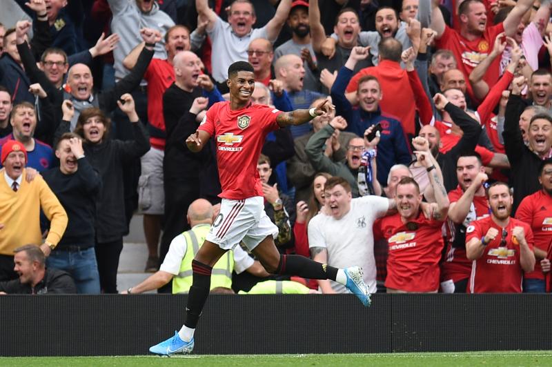 STsportsdesk's tweet photo. Football: Rashford grabs brace as United put four past Lampard's Chelsea https://t.co/fS3kQaBX4r https://t.co/dtuDuk9QZM