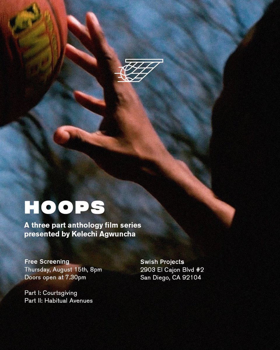 hoops_webseries's tweet photo. Coming up this month we have Hoops screening at Swish Projects -  𝐒𝐚𝐧 𝐃𝐢𝐞𝐠𝐨 on August 15th &amp; then Logan Theatre -  𝐂𝐡𝐢𝐜𝐚𝐠𝐨 August 21st! https://t.co/f4mQAJSsy1