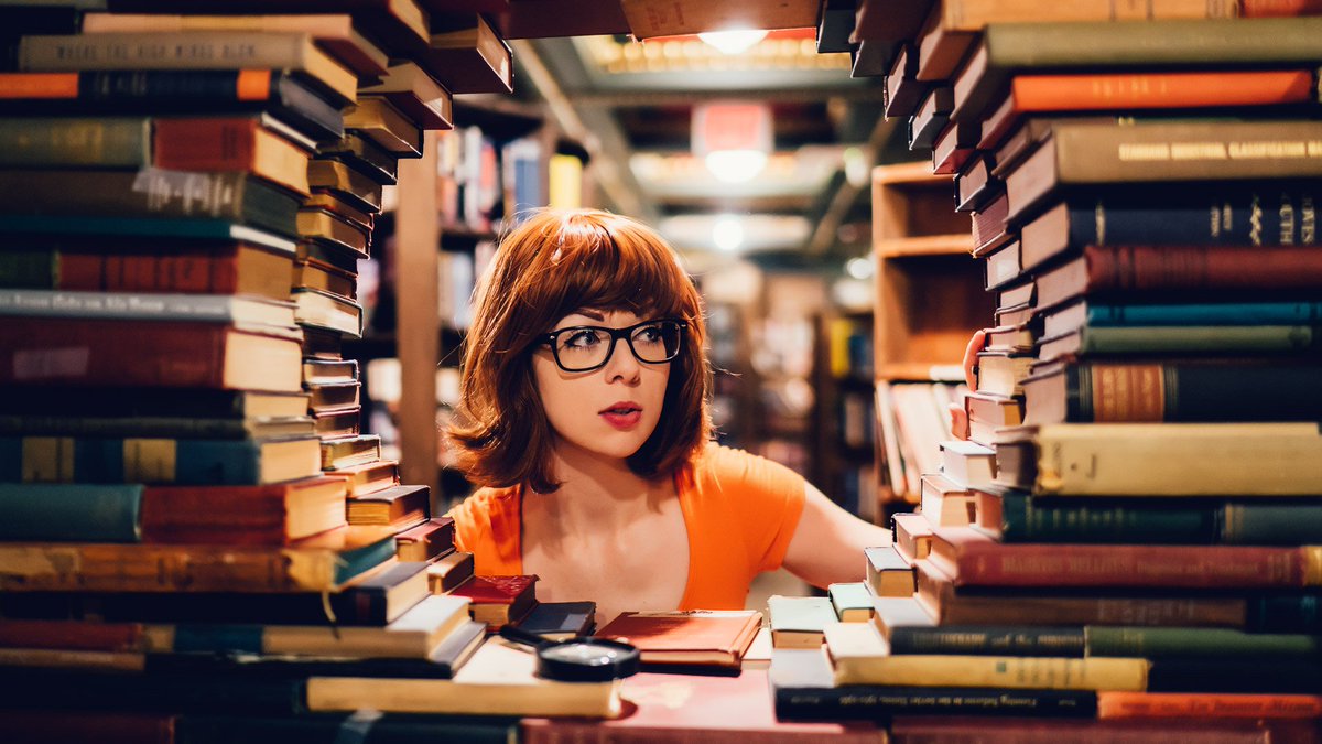 Velma from <a href="/ScoobyDoo/">Scooby Doo</a> is one of my favorite cosplays to photograph. Cosplayer is kittythedork on Instagram.