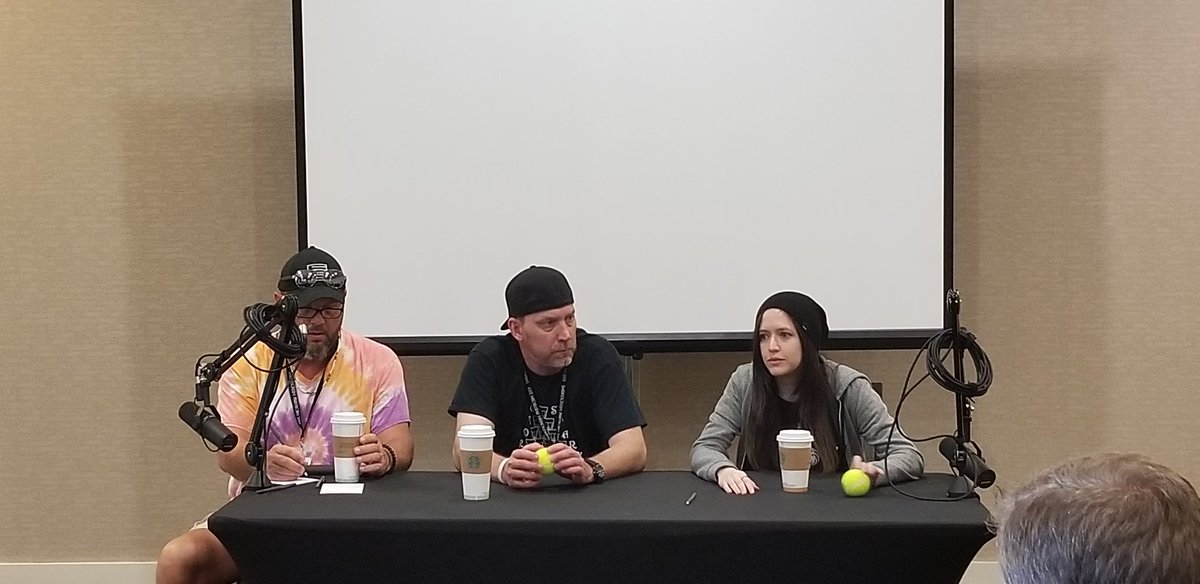 CaroleBDCDiva's tweet photo. Last panel of #ProtoCon2019. Talking about @GoTVFS was made, next projects and Q&A!
What an amazing weekend with an amazing group of @SmokeScreenVids community members!
@BecauseVal_ @DUSTsports https://t.co/LqJCT9MYlI