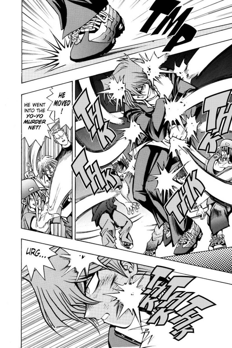 As much as the idea of fighting against a yo-yo gang had me bursting with laughter, I have to admit, this was still probably Joey’s coolest moment so far.