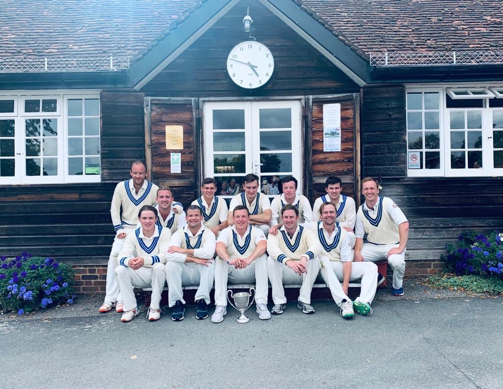 fkcowdrey's tweet photo. So proud of the Old Tonbridgian XI for winning the ‘Cricketer Cup’ 2019! 🏆 Super bunch of lads, and to win it at @FACCC_Cricket infront of a packed house was very special. 🌟 https://t.co/39QNiutqQ0