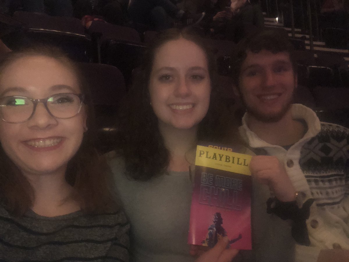 SlikBehemoth's tweet photo. Itβs #SmartphoneHour My favorite part of this show has been seeing the overwhelming amount of people who have been inspired by this show. I loved every single minute of this experience. Thank you, Be More Chill, for everything! HAPPY CLOSING!!!!!!! https://t.co/SANKxYAuI2