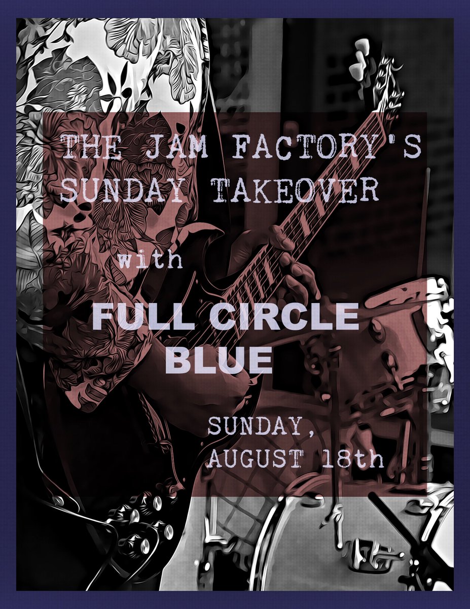 fullcircleblue's tweet photo. ...and then on Sunday, we'll be playing at the lovely @TheJamFactory in Oxford from 7pm... https://t.co/lTtOxvuibG