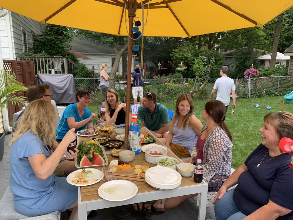AHFairchild's tweet photo. Fun with community crew from @mcw_vir on a beautiful day. #backyardcookout https://t.co/gXOMkbIcRE