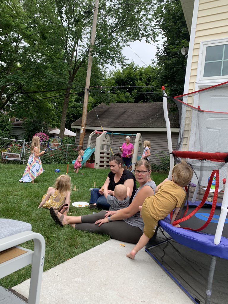 AHFairchild's tweet photo. Fun with community crew from @mcw_vir on a beautiful day. #backyardcookout https://t.co/gXOMkbIcRE