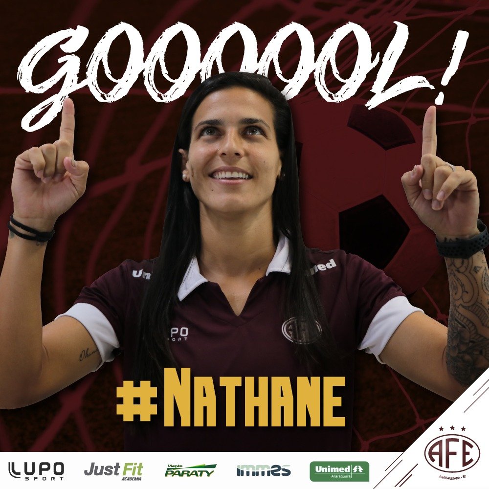 guerreirasgrena's tweet photo. 35' 1T - GOOOOOOOOOOOOOOL!!
Nathane! As Guerreiras pressionam o Juventus, a bola sobra para Nathane que chuta colocado no canto da goleira! 1 a 0!
AFE 1-0 JUV
#PaulistaFeminino #LocomotivaNosTrilhos #SejaSócio #AFExJUV https://t.co/xIFQupCl1Y