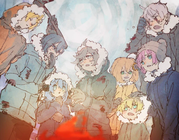 焚き火会議すこ 
#雪山人狼2434 