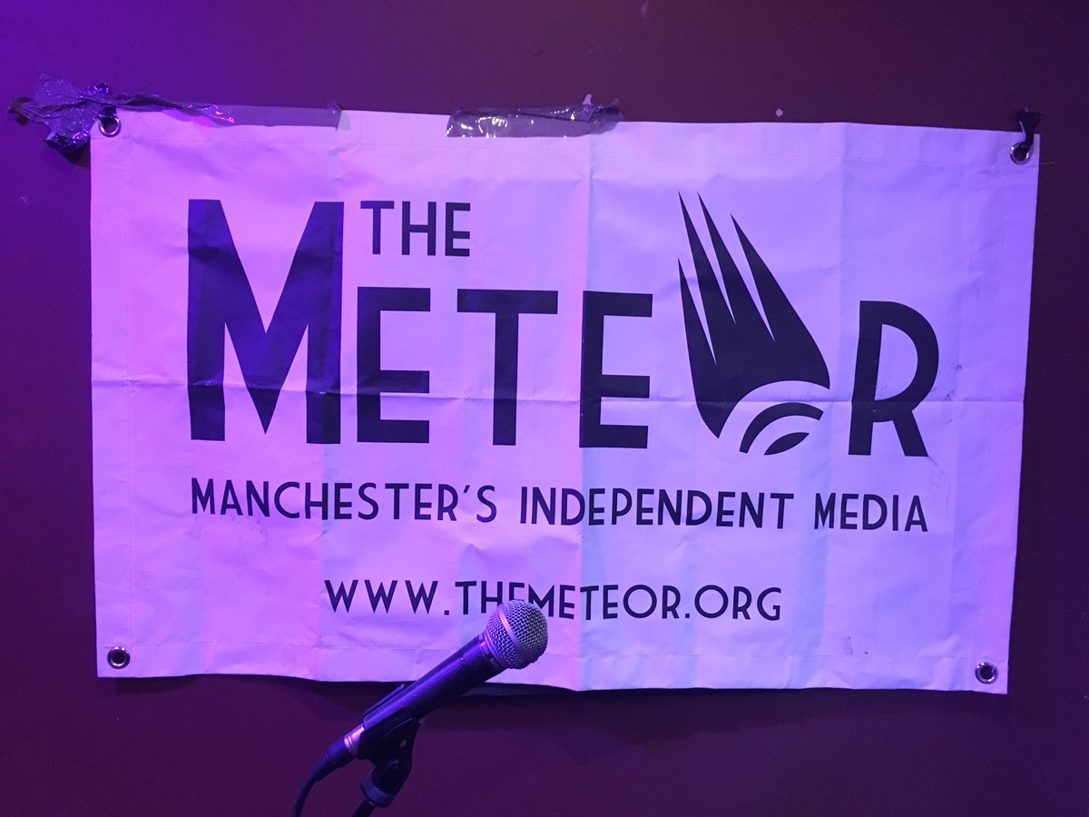 Almost ready for The Meteor’s Poetry Open Mic <a href="/GulliversNQ/">Gullivers</a> 

Local poets and writers sharing their work 20:00-22:00

#mcr #spokenword
