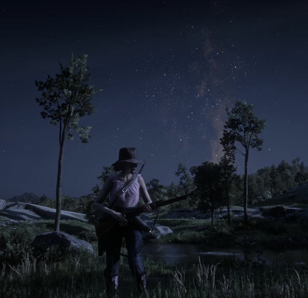 Candysseus's tweet photo. Candy in the trees @Captured_Collec #TCCFramed #NoFilters
#MissCandyLicious 🍭 #RedDeadRedemption2 #RDR2 #RDR2Online #RockstarGames https://t.co/y3iqICW5An