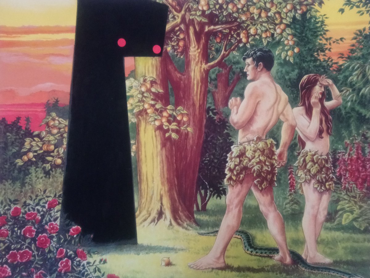 joliverart's tweet photo. 'The Beautiful Garden and The Wicked Serpent'
A pair of adapted vintage old testament prints/mixed media collages, unframed.
Each 43x53cms
ยฃ150.00 for the pair.
#art #abstractart #popart #modernart #urbanart #illustration #adaptedvintage #contemporaryart #oldtestement #London https://t.co/Qg3jLk2B1V