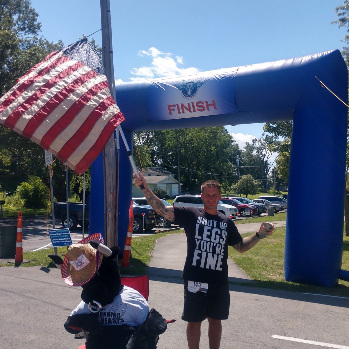BillyTrainer's tweet photo. Beast of Burden Summer 100, done, finished the 200 mile series, 23rd 100 of the year, 19 left to go... @davidgoggins @JesseItzler @joerogan @runnersworld @News12LI https://t.co/SPc8zAdHNw