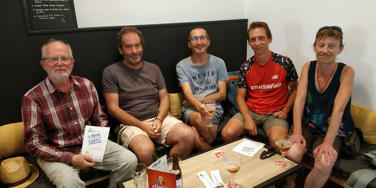 Linux_Alpes's tweet photo. #Linux #Alpes était aujourd'hui au Barjoc avec les contributeurs @openstreetmap de #DignelesBains pour fêter les 15 ans.
Suivez les contributions sur https://t.co/hTY8nbXNoK
@OSMPACA @OSM_FR #OpenStreetMap15 https://t.co/PdLDjKa4w6