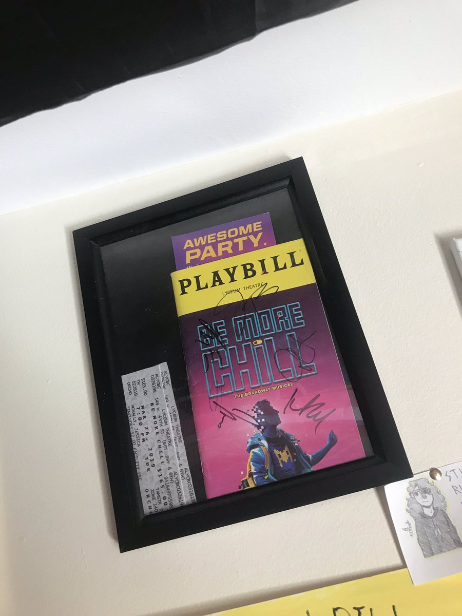 OfDanti's tweet photo. Can I just say, how much this show has had an impact on me? I thank everyone in the show. From the bottom of my heart. (The paper next to the slurpee bottle is the TRT script) @BeMoreChill @georgesalazar @will_roland @MrJoeIconis and everyone else. π₯°π₯°π₯° #SmartPhoneHour https://t.co/MzAy64dkHs