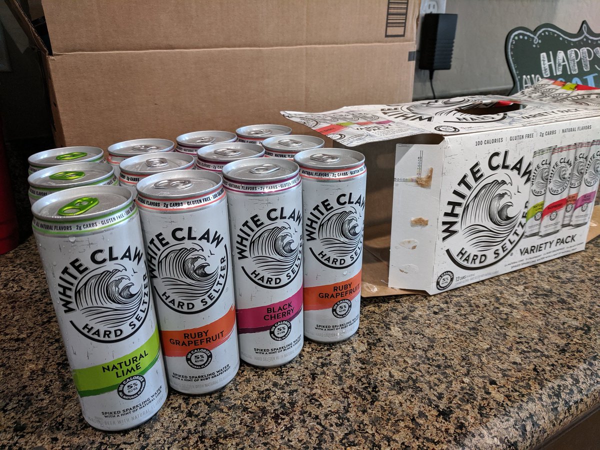 ItsJustSeano's tweet photo. Uhmm @WhiteClaw how did I get two rows of Ruby Grapefruit 😭😭 #ITrustedYou #NoRaspberry 🥺😤 https://t.co/lhZ4n6TGVc