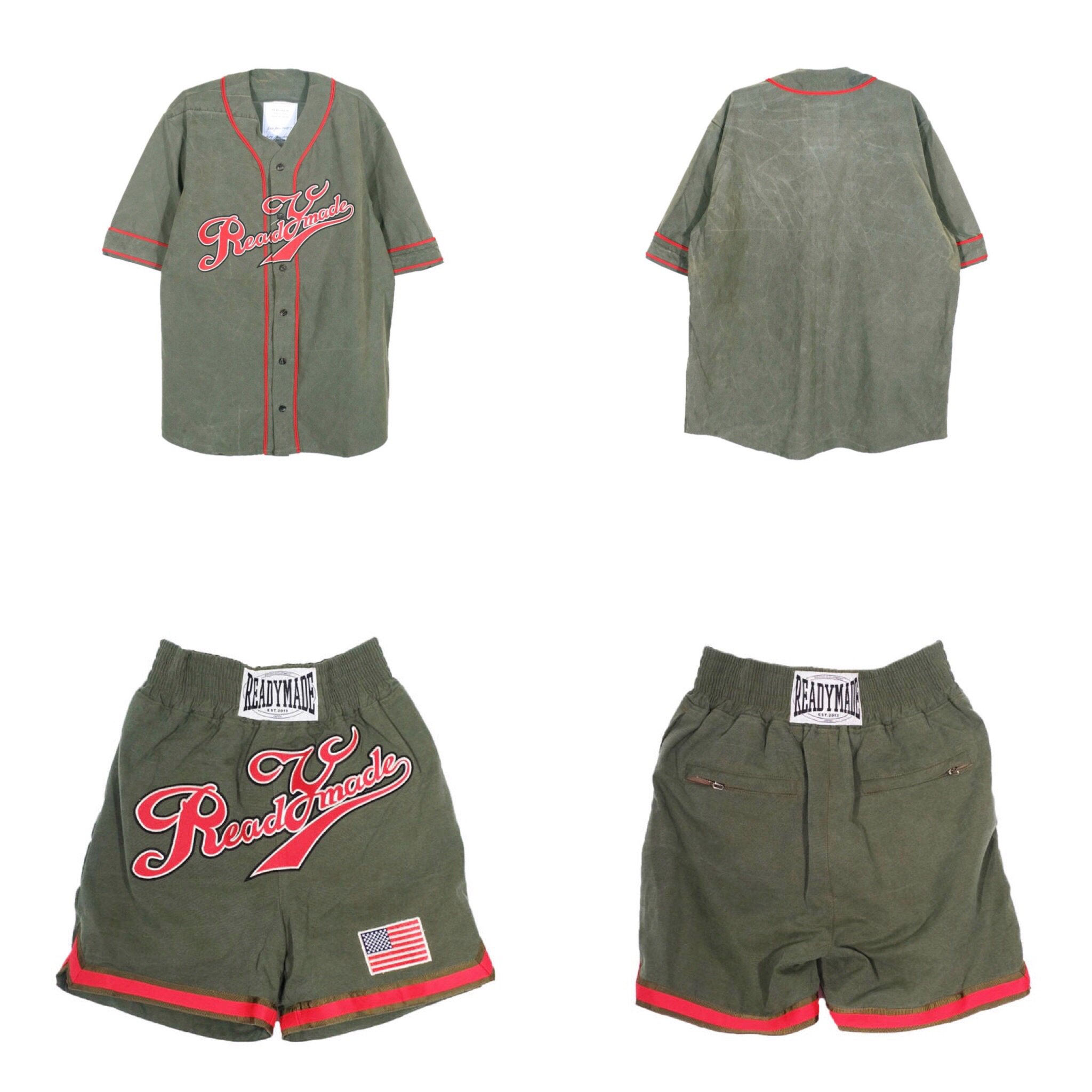 本日限定値下げ TAKUYA∞着用 READYMADE ベースボールシャツ takuya∞着用 readymade baseball ベースボールシャツ saint