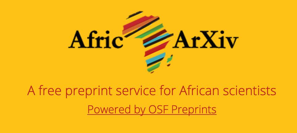 Stay up to date and share your own research output from across Africa by submitting posters, data sets, research article manuscripts aka #preprints and #postprints to info.africarxiv.org at osf.io/preprints/afri… - sign up via your <a href="/ORCID_Org/">ORCID Organization</a> account.
